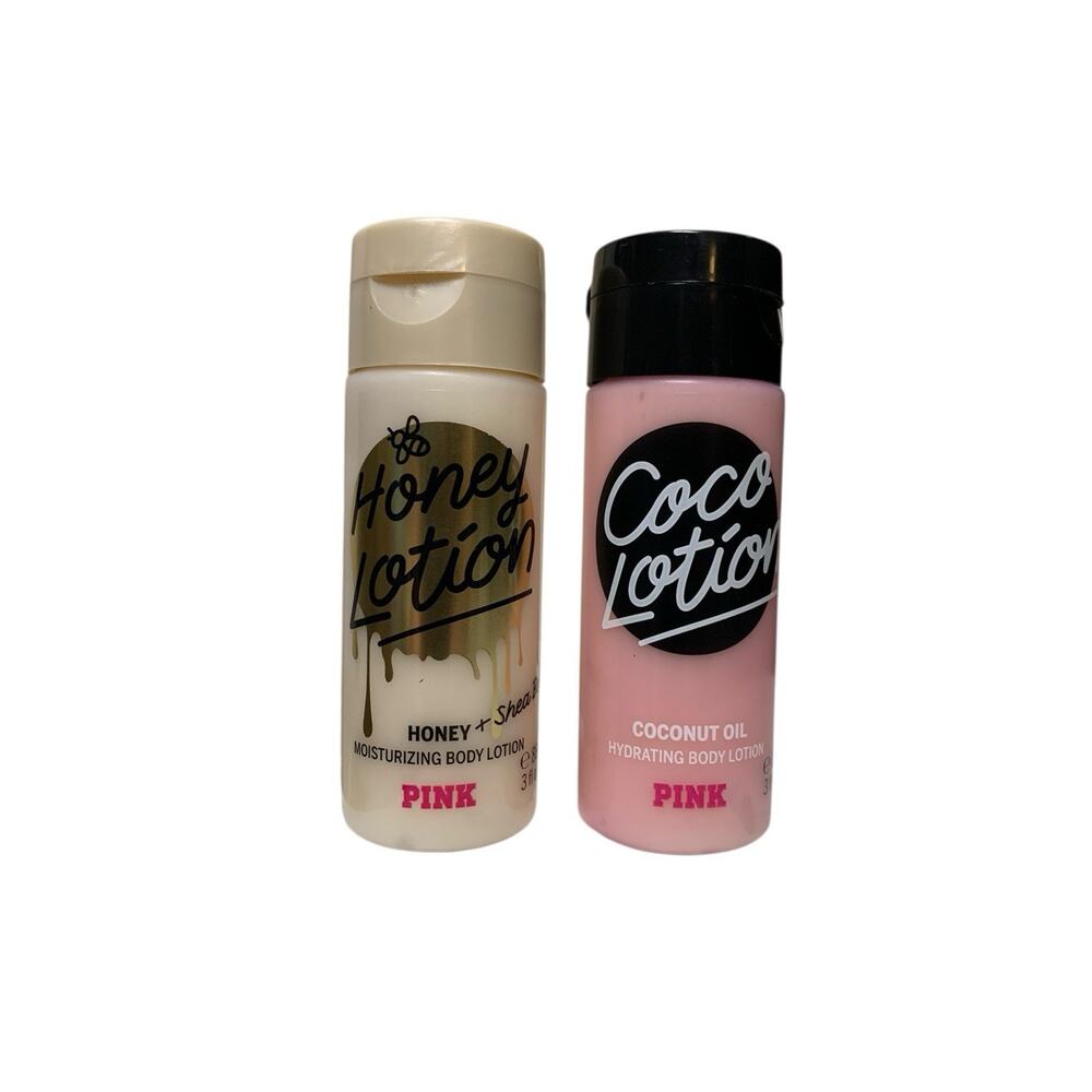 Victoria's Secret PINK (1) Coco (1) Honey Lotion Hydrating Body Lotion 3 fl oz